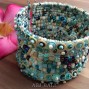 bali beads style designs wide cuff mix 